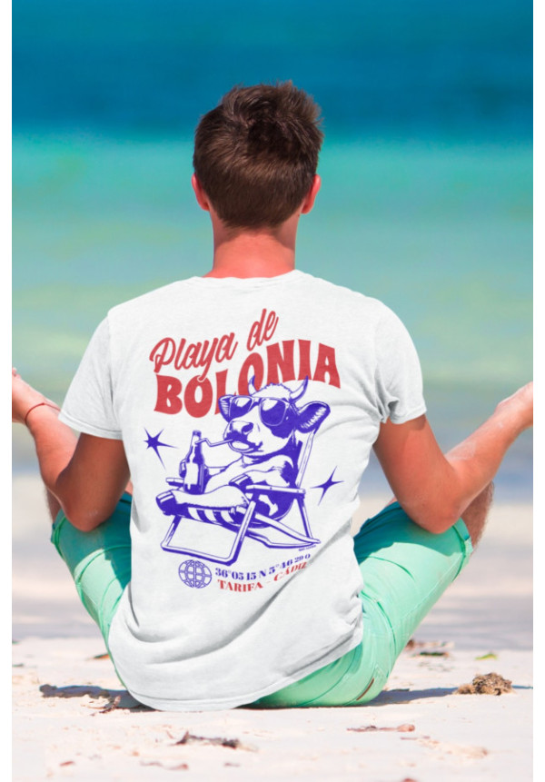 CAMISETA PLAYA DE BOLONIA