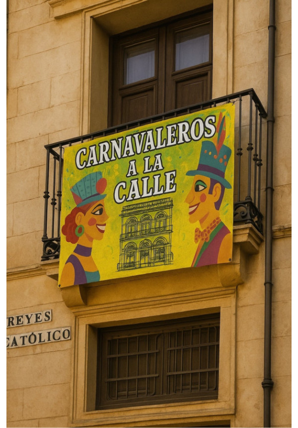 BALCONERA CARNAVALEROS A LA CALLE