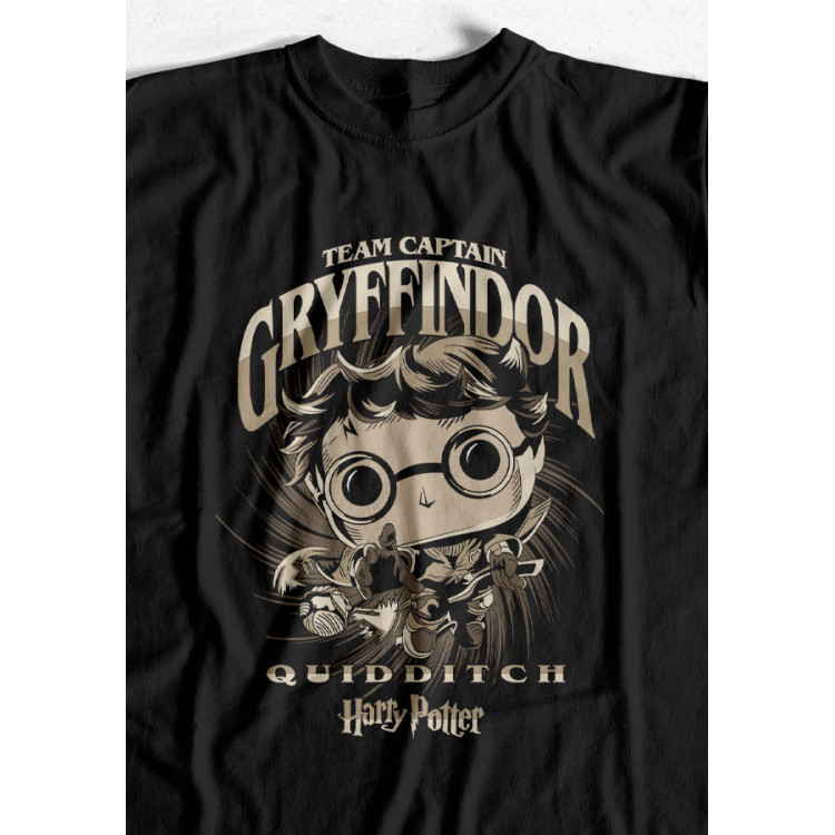  CAMISETA NEGRA FUNKO HARRY POTTER 