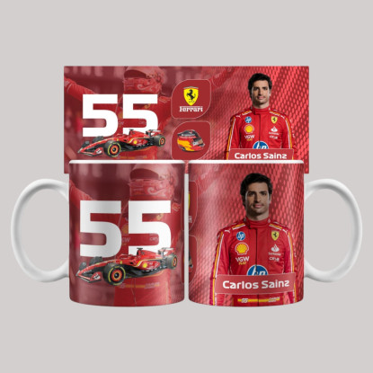 TAZA CARLOS SAINZ