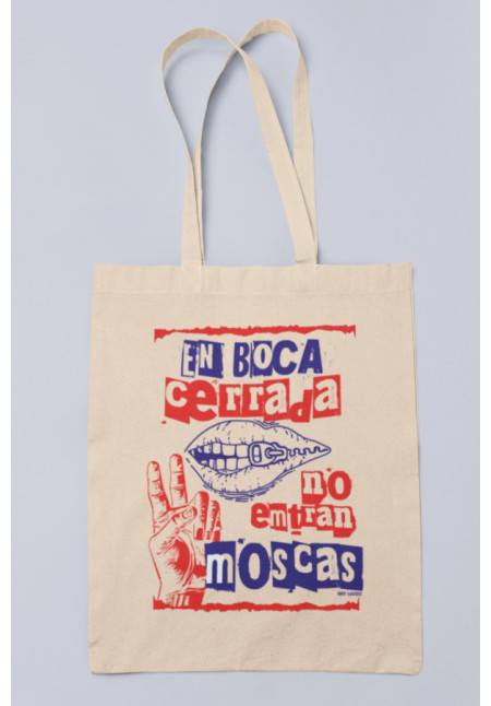 TOTE BAG EN BOCA CERRADA