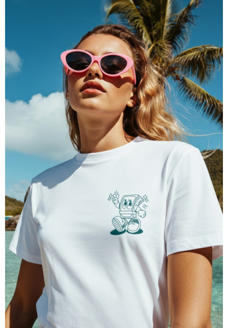 CAMISETA EL DINERO NO DA LA FELICIDAD