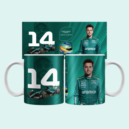 TAZA FERNANDO ALONSO