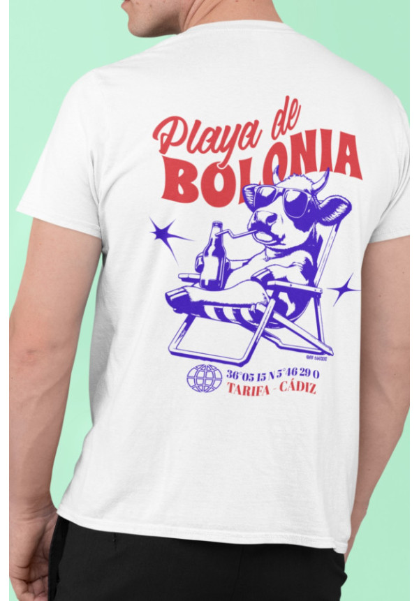 CAMISETA PLAYA DE BOLONIA