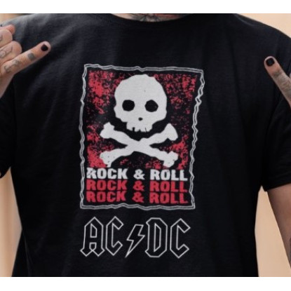 CAMISETA ACDC CANINA