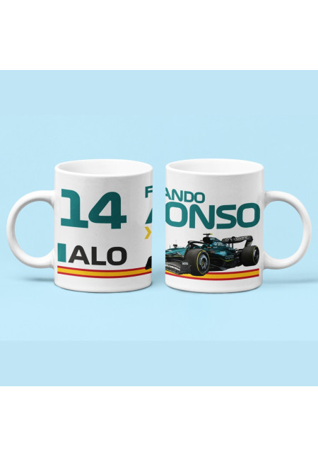 TAZA FERNANDO ALONSO 2025
