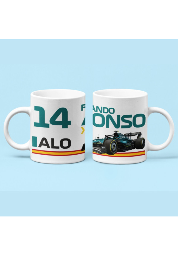 TAZA FERNANDO ALONSO 2025