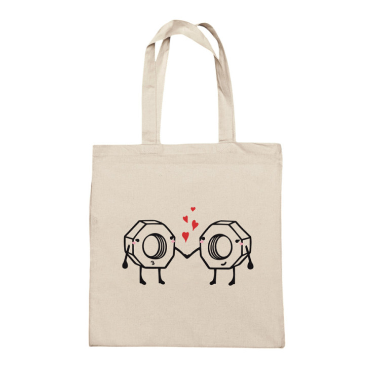 TOTE BAG - SAN VALENTIN TUERCA TUERCA