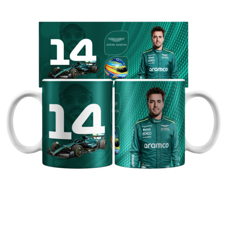 TAZA FERNANDO ALONSO