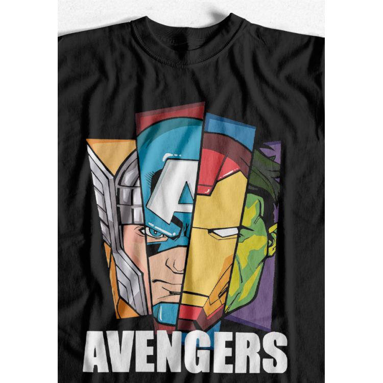 CAMISETA AVENGERS MIX