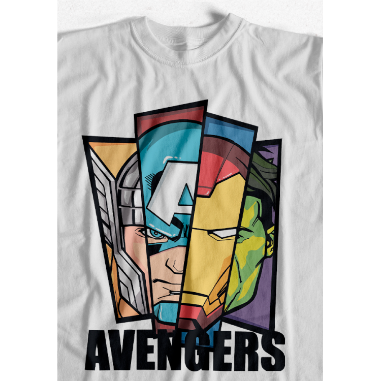 CAMISETA AVENGERS MIX