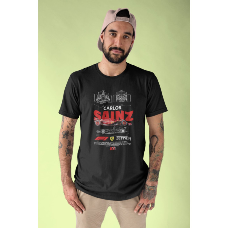 CAMISETA CARLOS SAINZ PLANOS