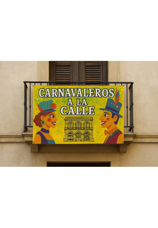 BALCONERA CARNAVALEROS A LA CALLE