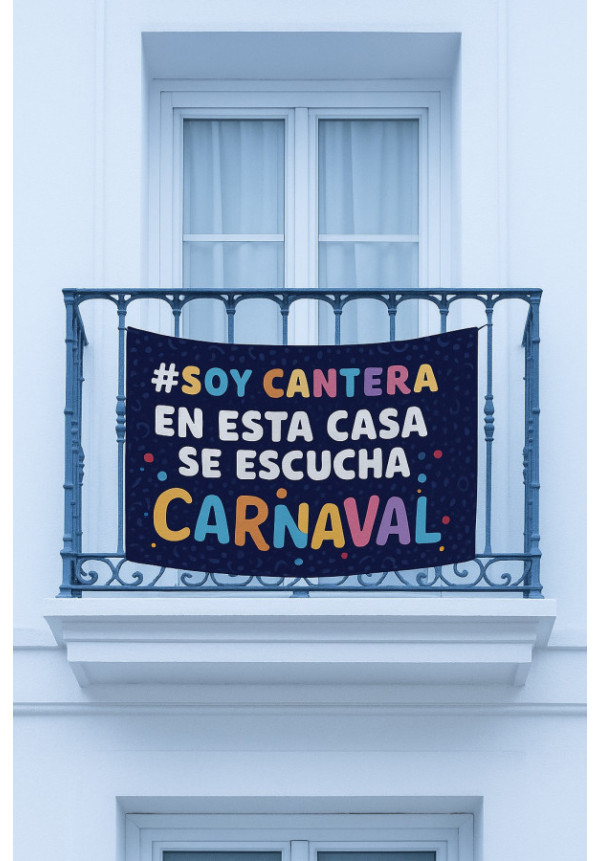 BALCONERA #SOY CANTERA