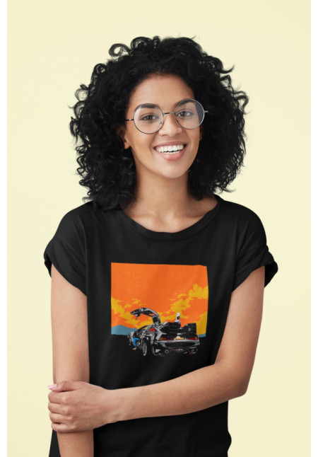 CAMISETA DELORIAN REGRESO AL FUTURO