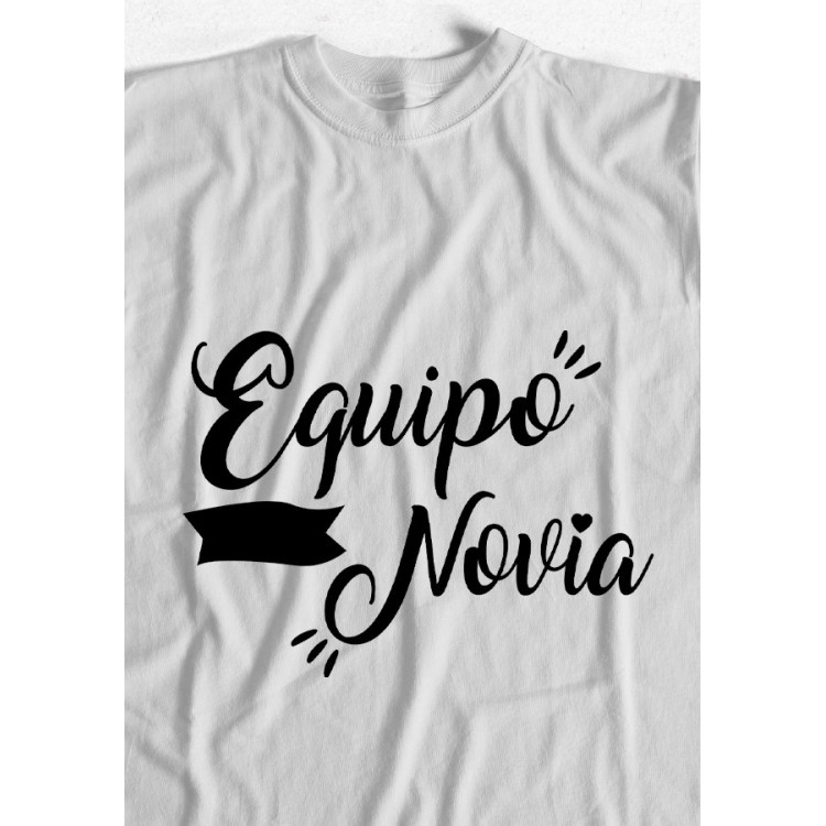 CAMISETA EQUIPO NOVIA