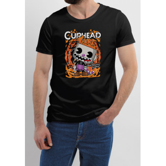 CAMISETA FUNKO EVIL CUPHEAD