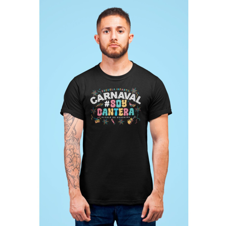 CAMISETA NEGRA #SOY CANTERA