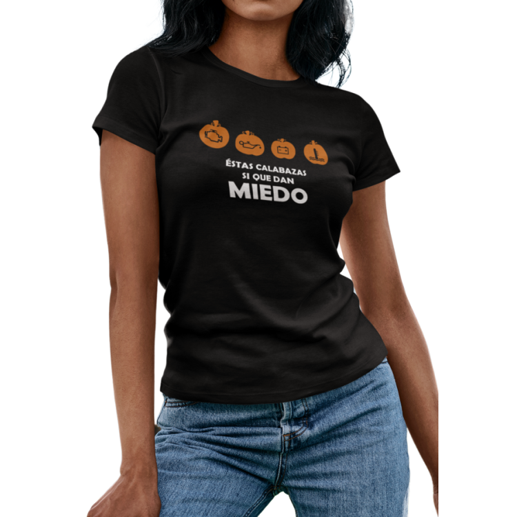 CAMISETA ÉSTAS CALABAZAS SI QUE DAN MIEDO