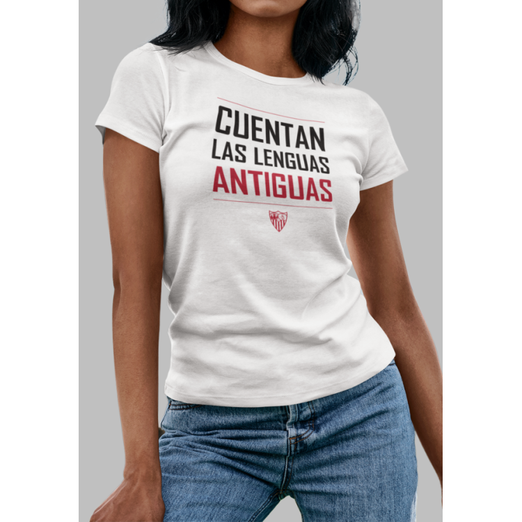 CAMISETA CUENTAN LAS LENGUAS ANTIGUAS SFC 