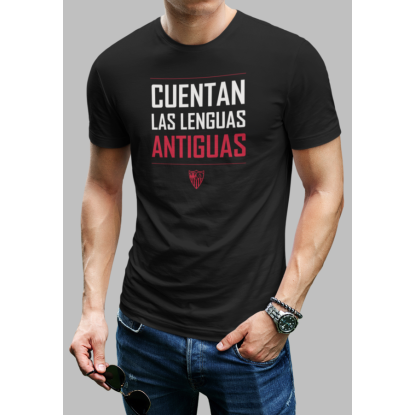 CAMISETA CUENTAN LAS LENGUAS ANTIGUAS SFC 