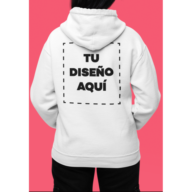 SUDADERA ADULTO CON GORRO PERSONALIZADA