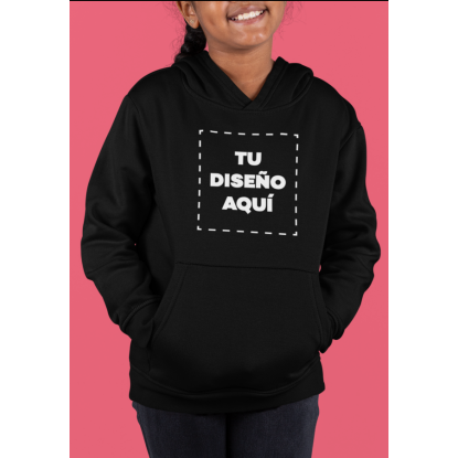 SUDADERA CON GORRO NIÑO PERSONALIZADA