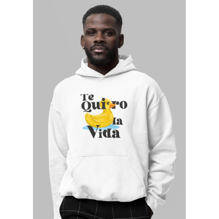 SUDADERA TE QUIERO PATO LA VIDA 