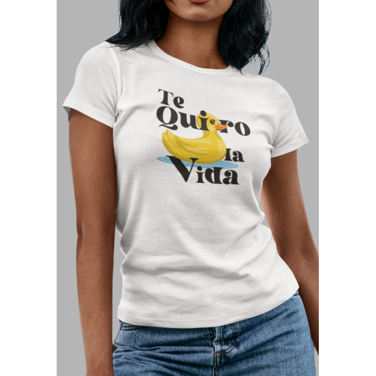 CAMISETA TE QUIERO PATO LA VIDA 