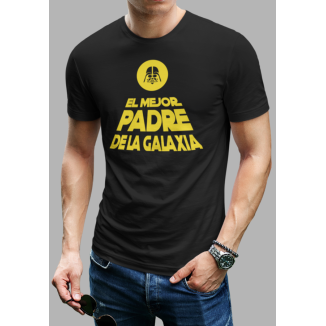 CAMISETA EL MEJOR PADRE DE LA GALAXIA