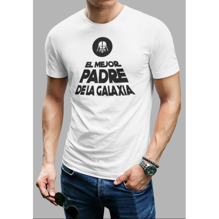 CAMISETA EL MEJOR PADRE DE LA GALAXIA