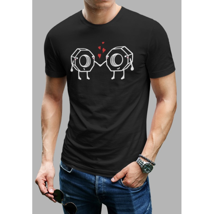 CAMISETA SAN VALENTIN TUERCA Y TUERCA