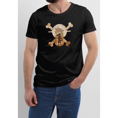 CAMISETA ONE PIECE SILUETA 