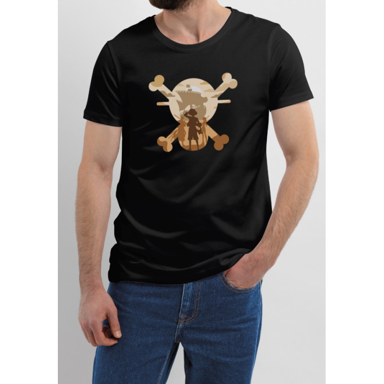 CAMISETA ONE PIECE SILUETA 