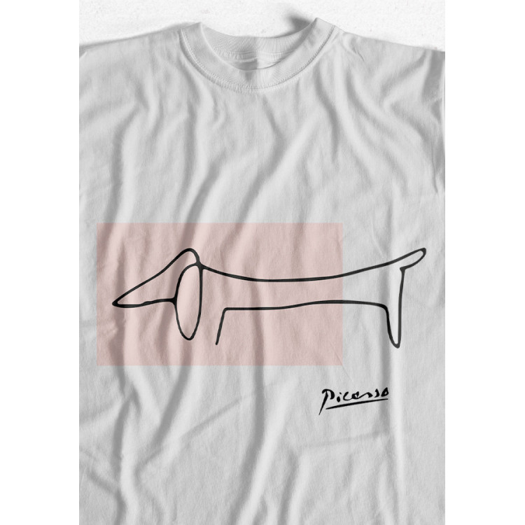 CAMISETA PERRO PICASSO