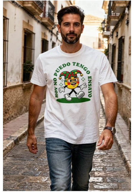 CAMISETA HOY NO PUEDO TENGO ENSAYO