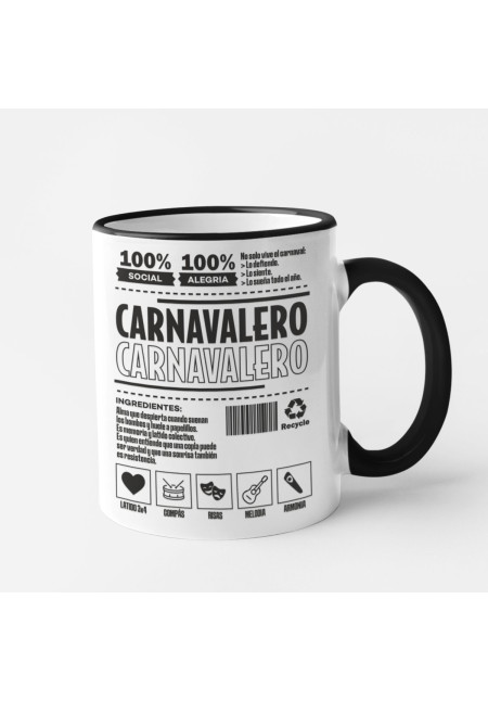 TAZA CARNAVALERO