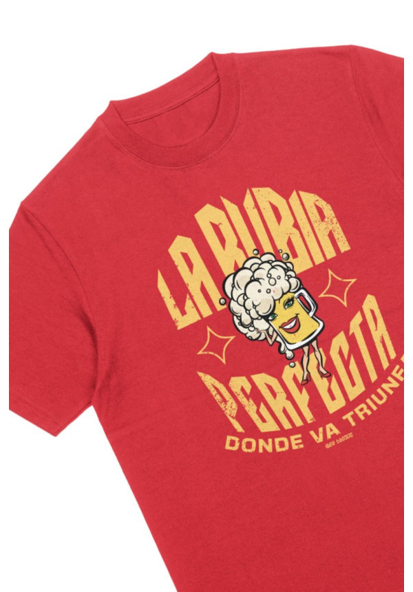 CAMISETA LA RUBIA PERFECTA