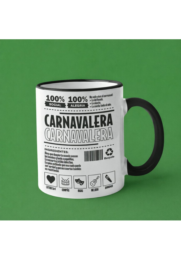 TAZA CARNAVALERA