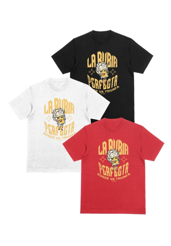 CAMISETA LA RUBIA PERFECTA