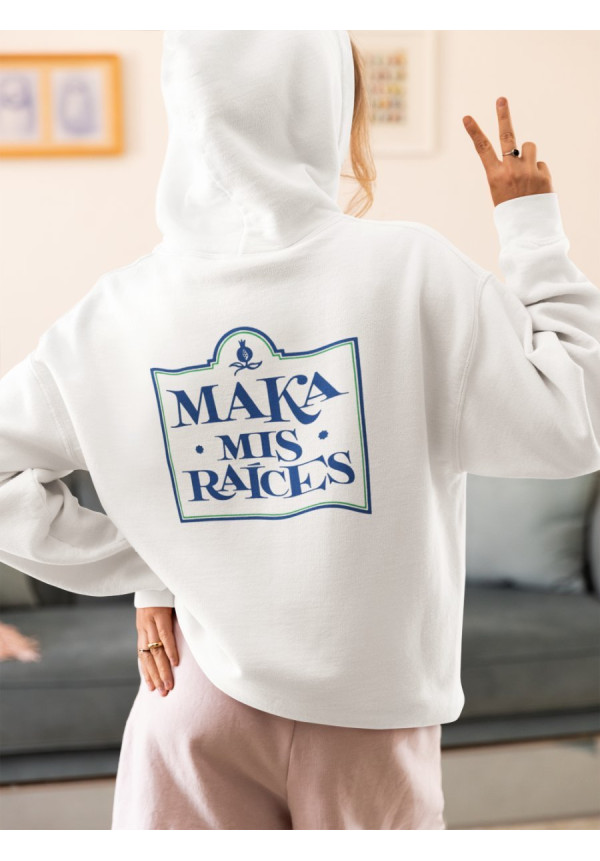 SUDADERA MAKA MIS RAICES