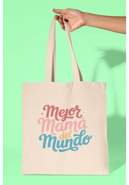 TOTE BAG MEJOR MAMA DEL MUNDO