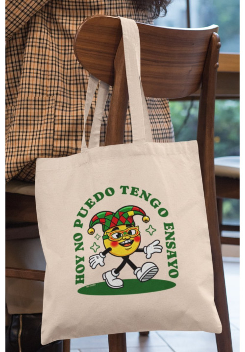 TOTE BAG HOY NO PUEDO TENGO ENSAYO