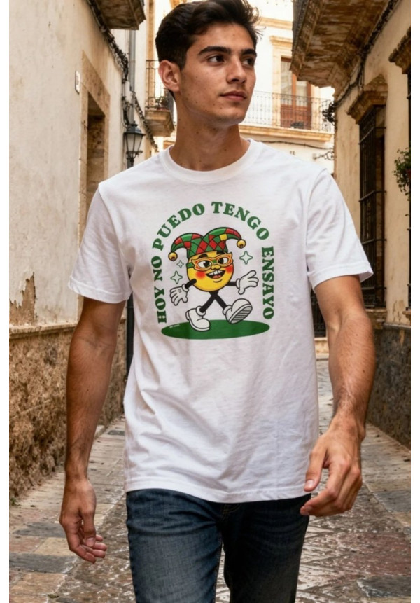 CAMISETA HOY NO PUEDO TENGO ENSAYO