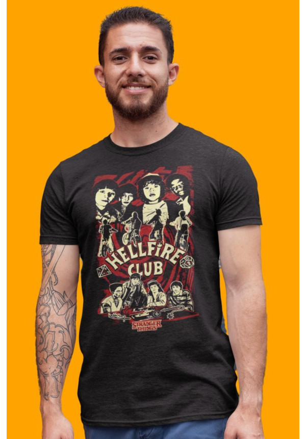 CAMISETA STRANGERS THINGS CLUB