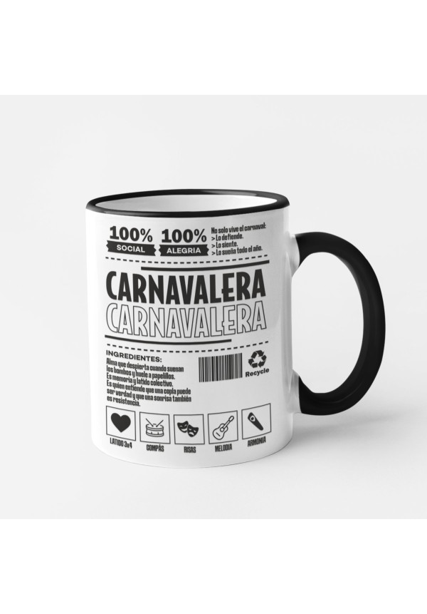 TAZA CARNAVALERA
