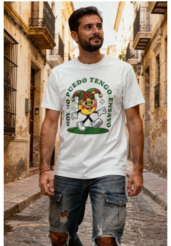 CAMISETA HOY NO PUEDO TENGO ENSAYO