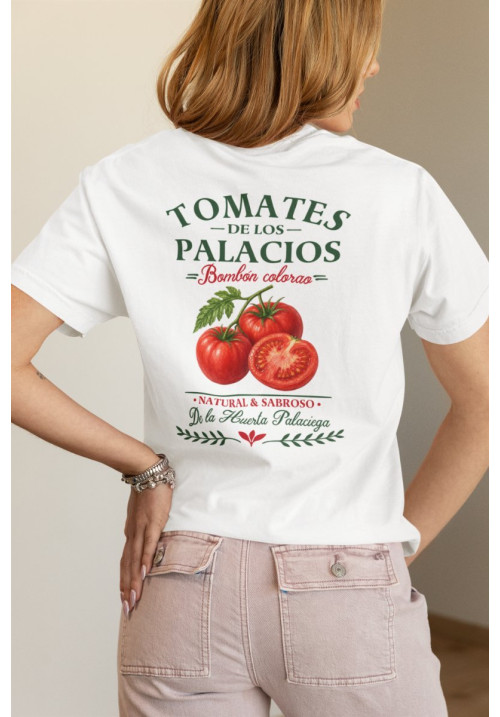 CAMISETA TOMATE DE LOS PALACIOS