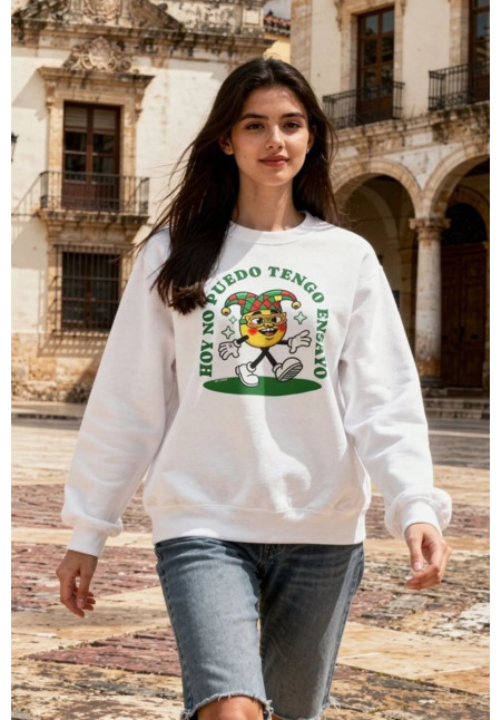 SUDADERA HOY NO PUEDO TENGO ENSAYO