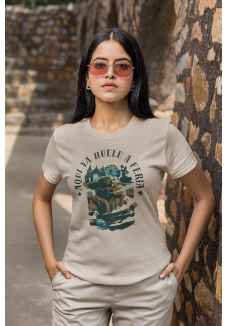CAMISETA YA HUELE A FERIA